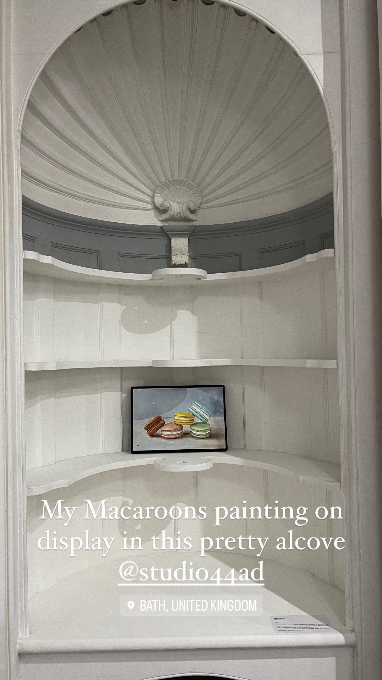 Macaroons Still Life | Original Oil Painting | 20 x 30 cm with optional frame