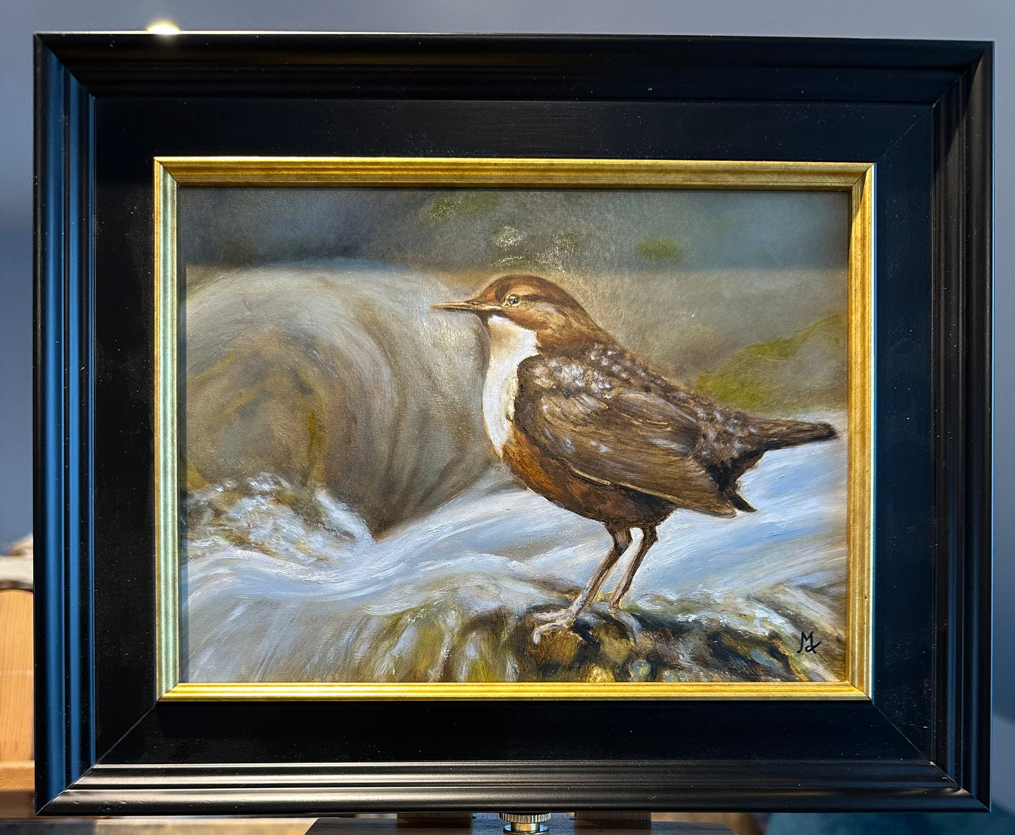 Dipper #2 | Original Oil Painting | 7 x 9.5 inches