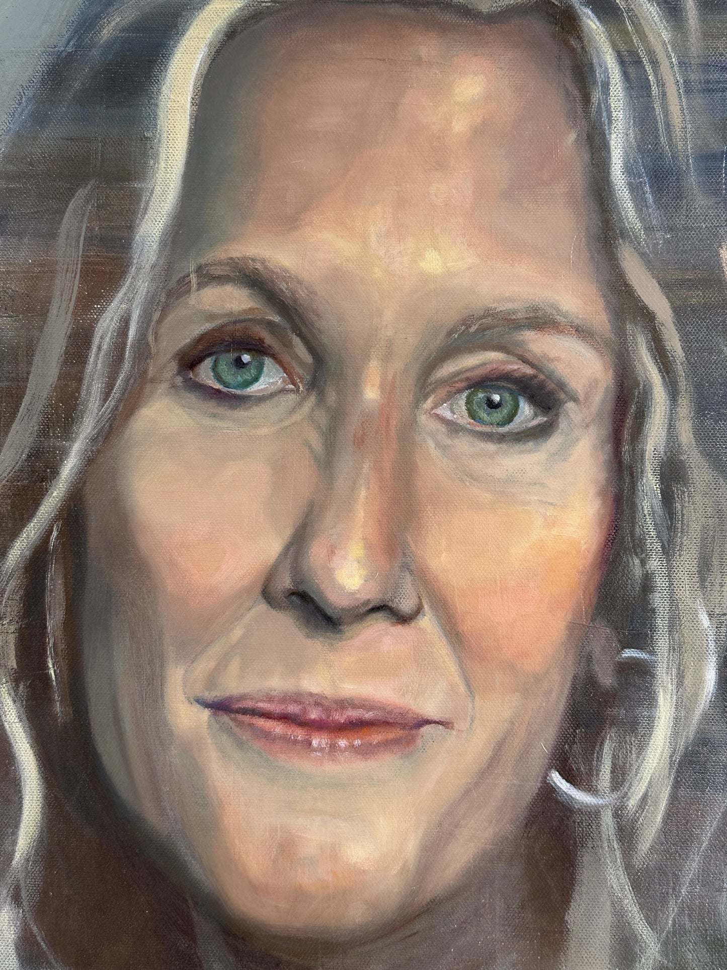 Portrait of Jo | Original Oil Painting | 70 x 70cm
