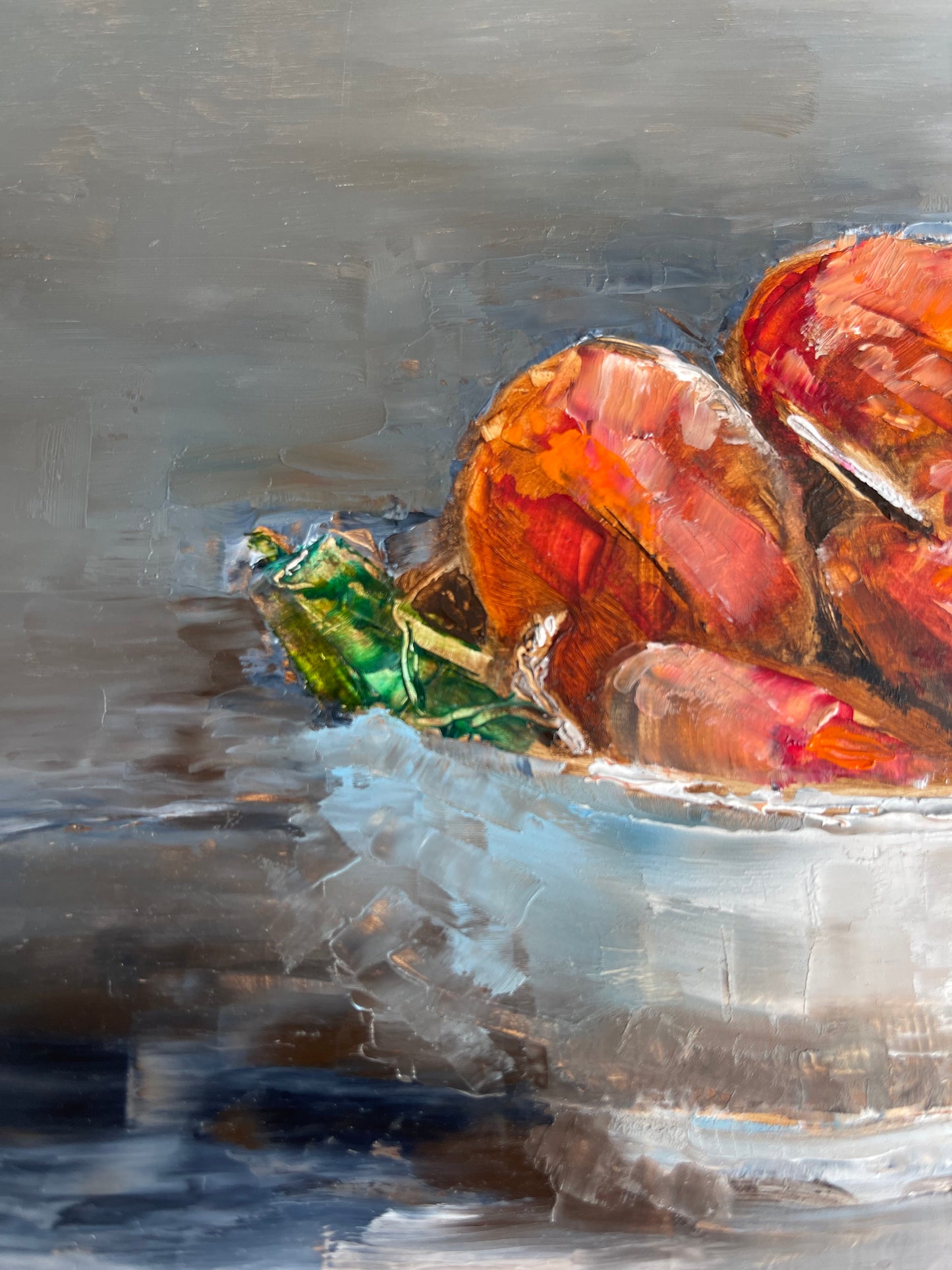 Plums Still Life | Original Oil Painting