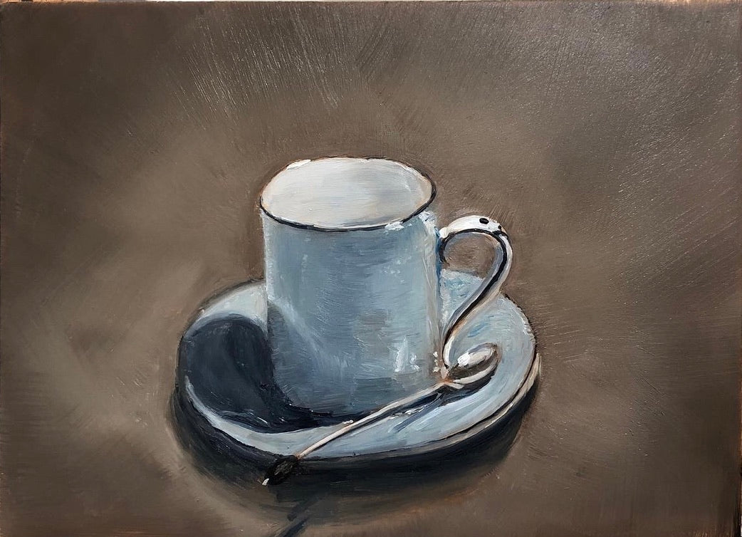 Still life coffee cup
