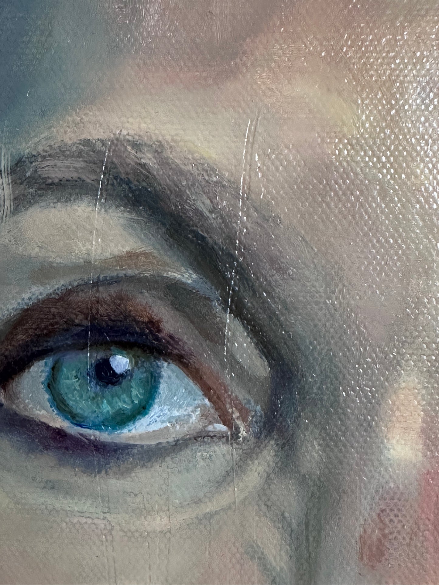 Portrait of Jo | Original Oil Painting | 70 x 70cm